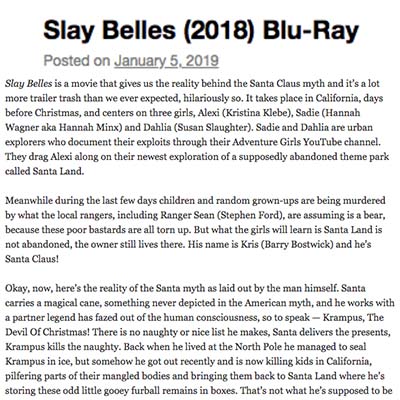 Slay Belles (2018) Blu-Ray
